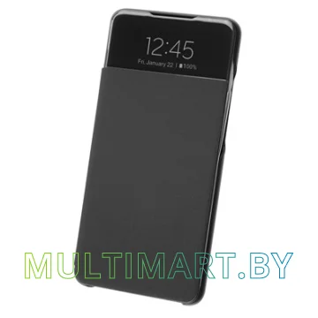 Чехол Samsung S View Wallet Cover для Samsung Galaxy A32 (черный)